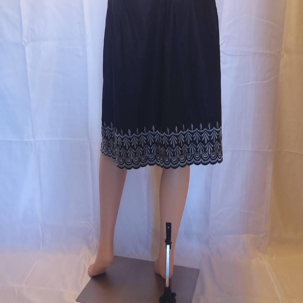 Old Navy Skirt, black n beige, sz 12 - Picture 4 of 8